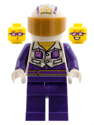 LEGO City Spotlight Stuntz Driver Minifigure