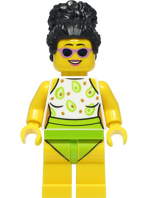 LEGO City Beach Tourist Minifigure