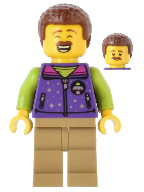 LEGO City Space Ride Attendant Minifigure