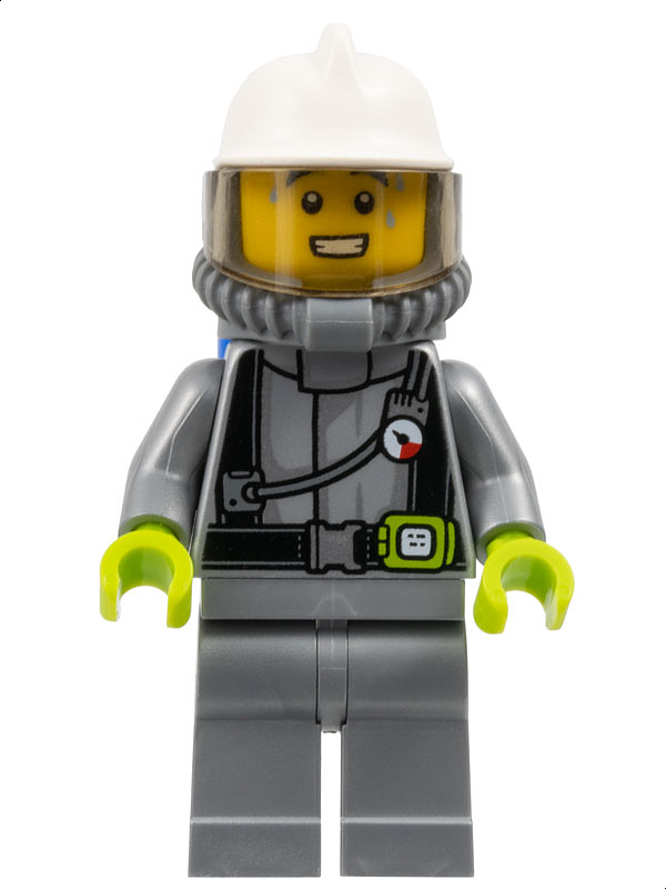 LEGO City Fire Fighter Minifigure