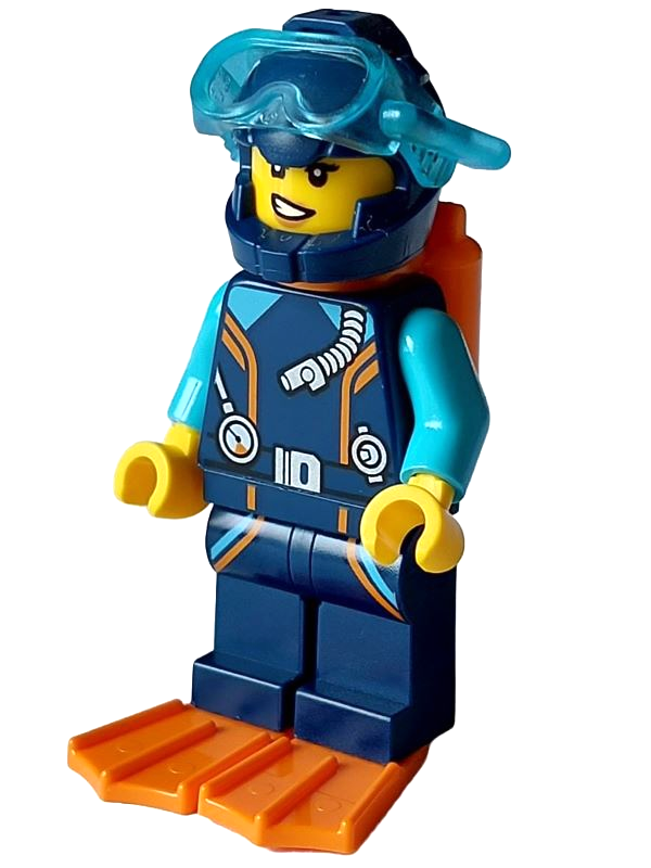 LEGO City Arctic Explorer Diver Minifigure