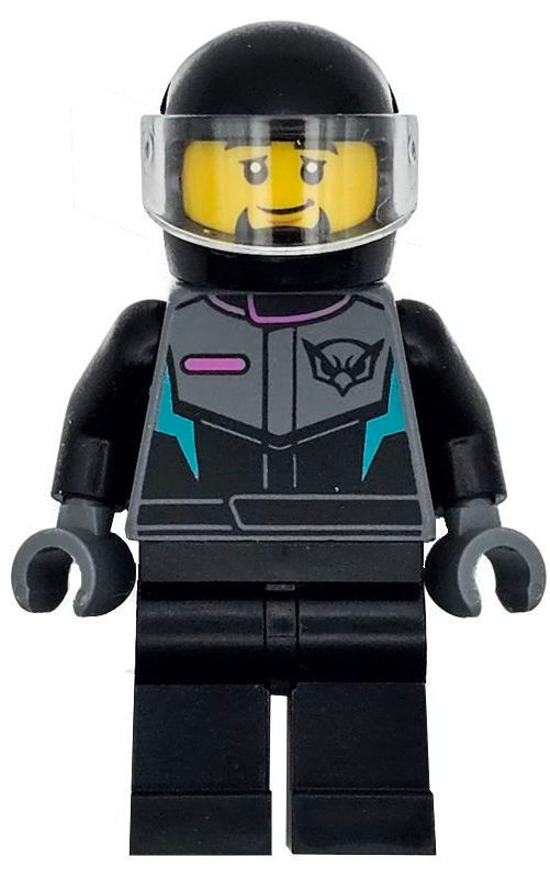 LEGO City Race Car / Go Kart Driver Minifigure