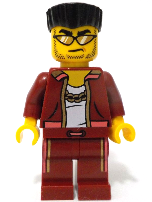 LEGO City Police Bandit Crook Minifigure