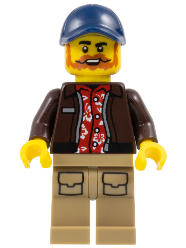 LEGO City Jungle Pilot Minifigure