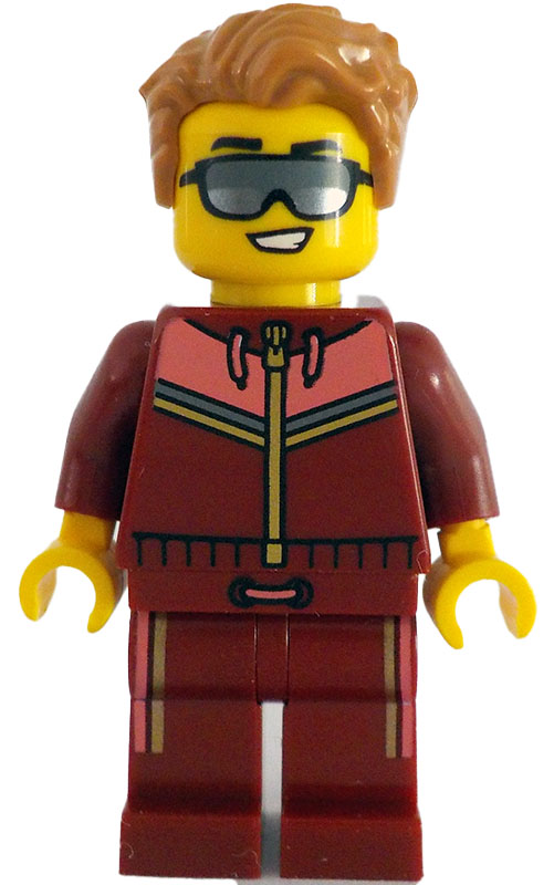 LEGO City Tram Passenger Minifigure
