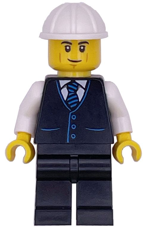 LEGO City Construction Engineer / Architect Minifigure