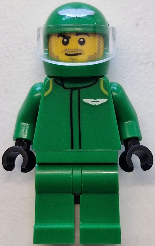 LEGO City Formula 1 Aston Martin Driver Minifigure