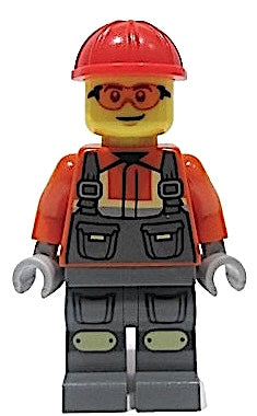 LEGO City Construction Worker Minifigure