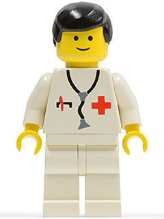 LEGO City / Classic Town Vintage Doctor Minifigure