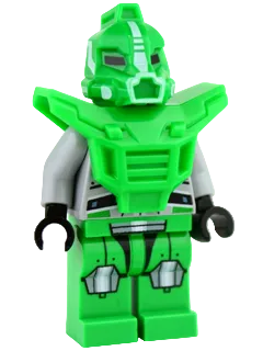 LEGO Galaxy Squad Bright Green Robot Sidekick Minifigure