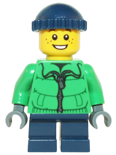 LEGO Winter Toy Shop Child Minifigure - Christmas