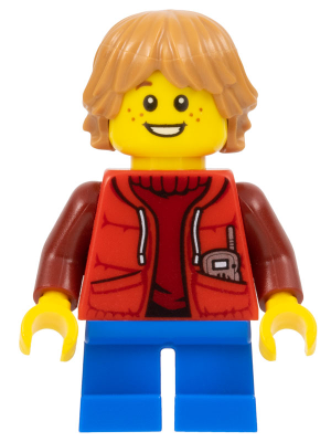 LEGO Winter Holiday Train Boy Minifigure - Christmas