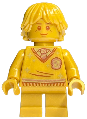 LEGO Harry Potter Ron Weasley Pearl Gold 20th Anniversary Minifigure