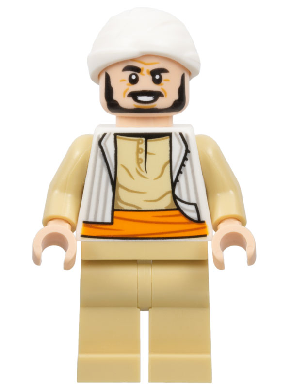 LEGO Indiana Jones Sallah Minifigure
