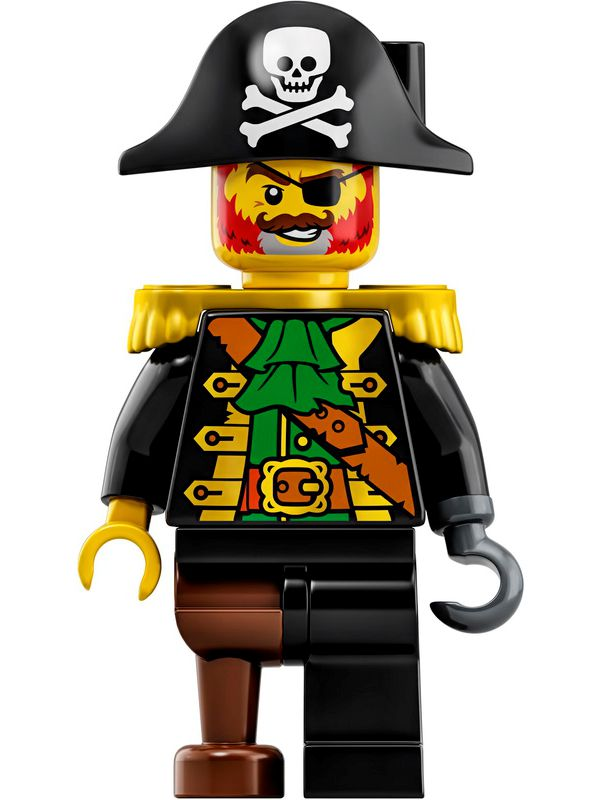 LEGO Pirates Captain Redbeard Minifigure