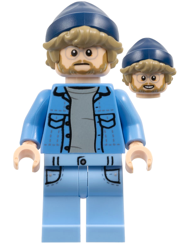 LEGO Ideas Jaws Matt Hooper Minifigure
