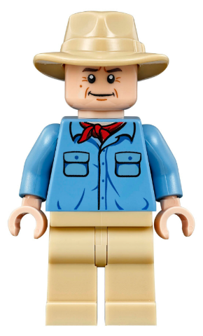 LEGO Jurassic World Dr Alan Grant Minifigure