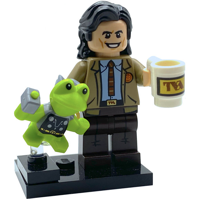 LEGO Marvel Superheroes Loki BRAND NEW Minifigure with Throg