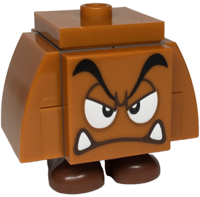 LEGO Super Mario Goomba Brick Built Minifigure