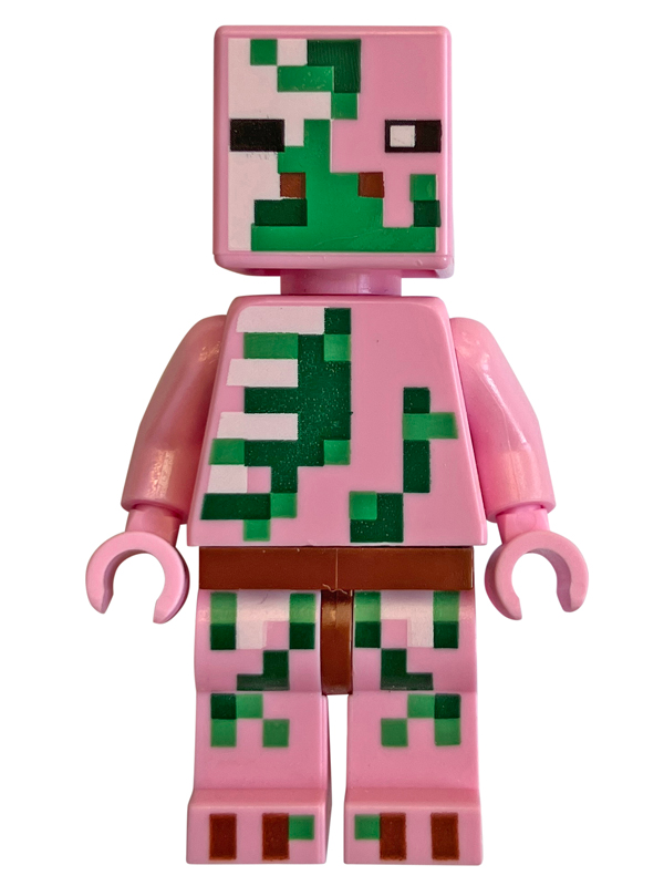 LEGO Minecraft Zombie Pigman Minifigure