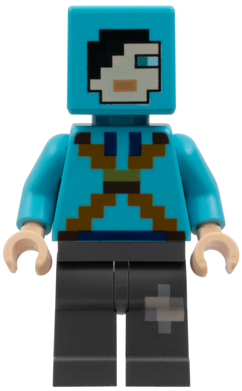 LEGO Minecraft Dragon Slayer Minifigure