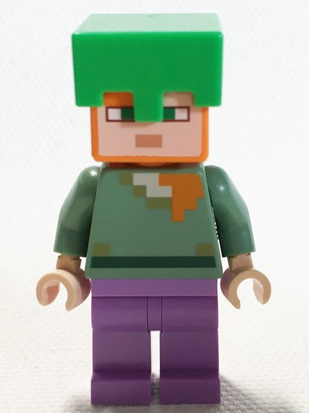 LEGO Minecraft Alex Minifigure