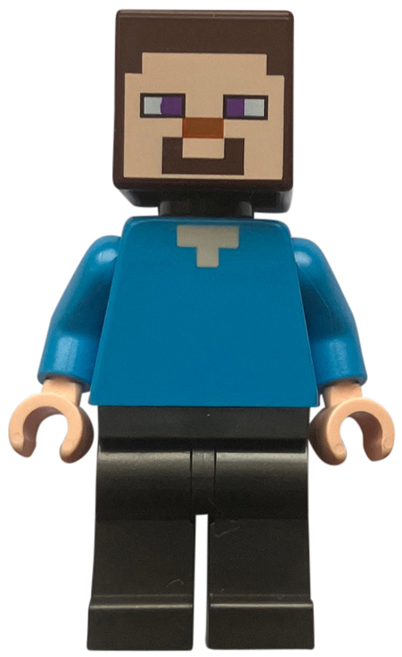 LEGO Minecraft Steve BRAND NEW Minifigure