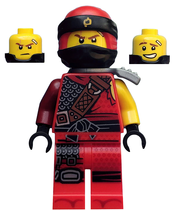 LEGO Ninjago Kai Hunted Minifigure