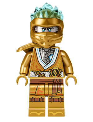 Ninjago Legacy Ninjago Golden Ninja Minifigure LEGO Ninjago Zane 10th Anniversary Golden Ninja Minifigure