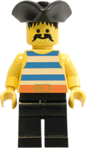 LEGO Pirates Vintage Pirate Minifigure