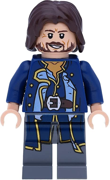 LEGO Pirates of the Caribbean Admiral Norrington Minifigure