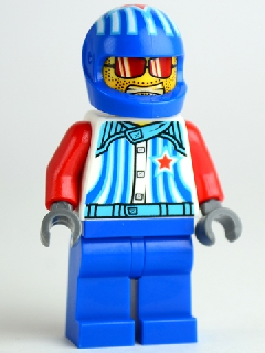 LEGO Racers Captain Stunt Minifigure