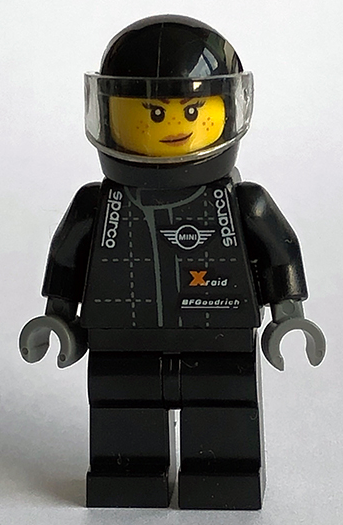 LEGO Speed Champions 2018 Mini John Cooper Works Buggy Driver Minifigure