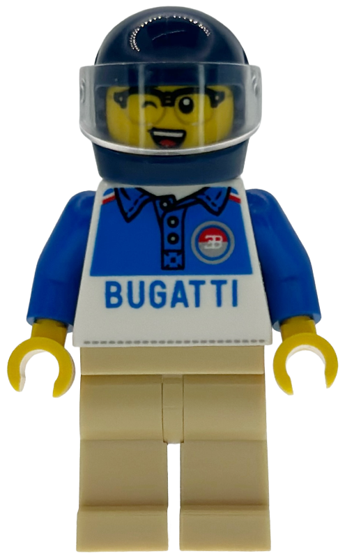 LEGO Speed Champions Bugatti Vision Gran Turismo Driver Minifigure