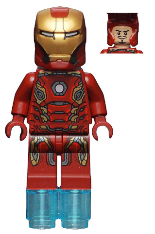 LEGO Marvel Superheroes Iron Man Mark 45 Minifigure