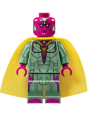 LEGO Marvel Superheroes Vision Minifigure