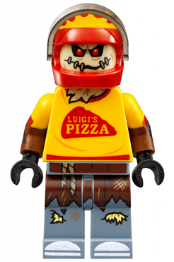 LEGO DC Superheroes Scarecrow Pizza Delivery Outfit Minifigure