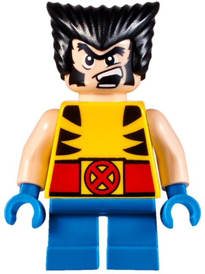 LEGO Marvel Superheroes Wolverine Minifigure Mighty Micros