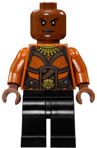 LEGO Marvel Superheroes Okoye Minifigure