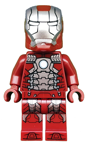 LEGO Marvel Superheroes Iron Man Mark 5 Minifigure
