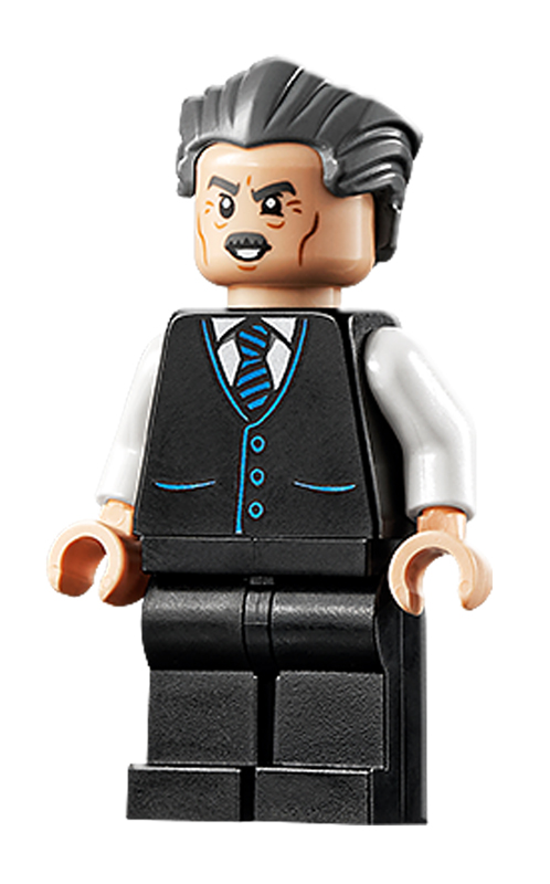 LEGO Marvel Superheroes J. Jonah Jameson Minifigure