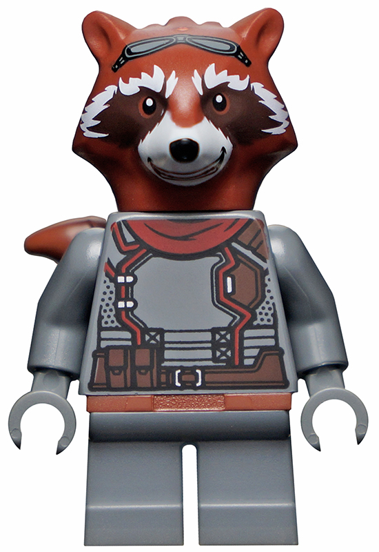 LEGO Marvel Superheroes Rocket Raccoon Minifigure