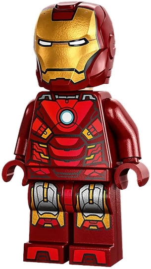 LEGO Marvel Superheroes Iron Man Mark 7 Minifigure