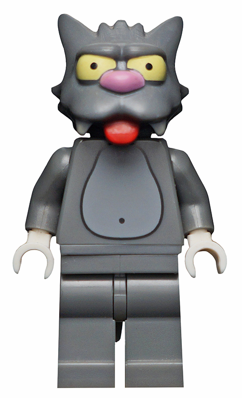 LEGO Simpsons Scratchy Minifigure