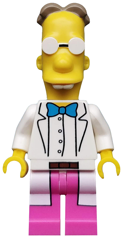LEGO Simpsons Professor Frink Minifigure