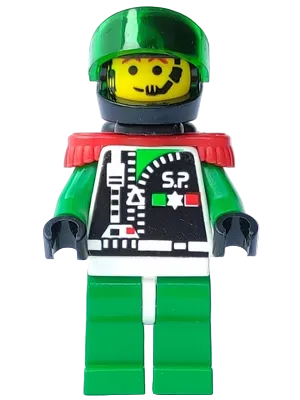 LEGO Space Police 2 Chief Captain Magenta Minifigure