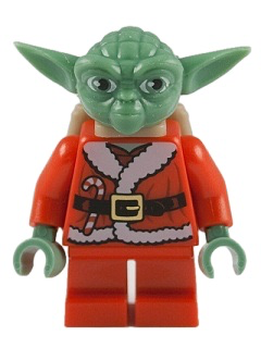 LEGO Star Wars Santa Yoda Minifigure