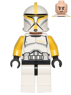 LEGO Star Wars Phase 1 Clone Trooper Commander Minifigure