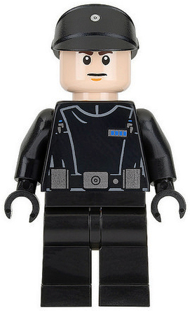 LEGO Star Wars Imperial NCO / Lieutenant / Stormtrooper Captain Minifigure