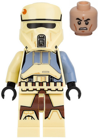 LEGO Star Wars Scarif Shoretrooper Captain Minifigure
